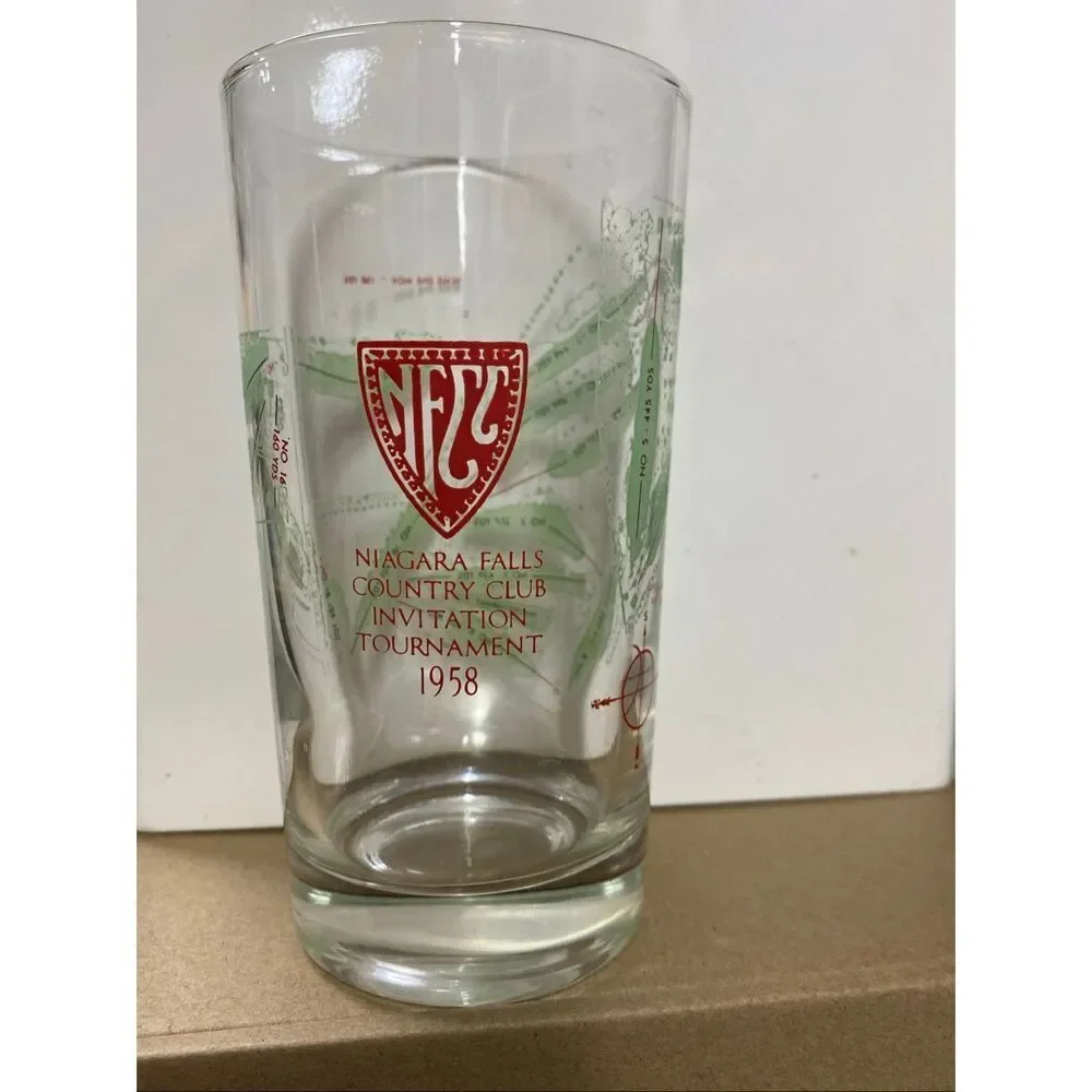 Vintage Niagara Falls Country Club Glass - 1958 Invitation Tournament